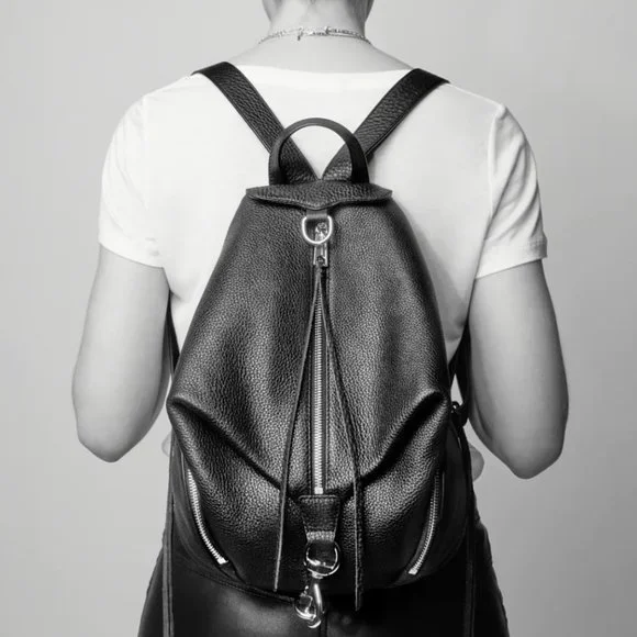 Rebecca Minkoff Textured Black Backpack Rebecca Minkoff Backpack - My Favorite New Accessory main image 4
